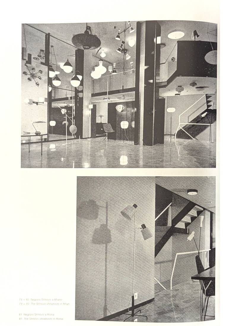 Stilnovo Three-Light Pendant, 1950s