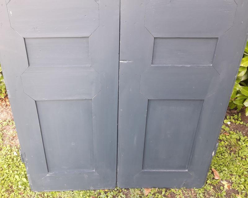 Paire de portes 222x97,5cm de placard