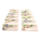 Set of 12 knife holders or porcelain table name holders