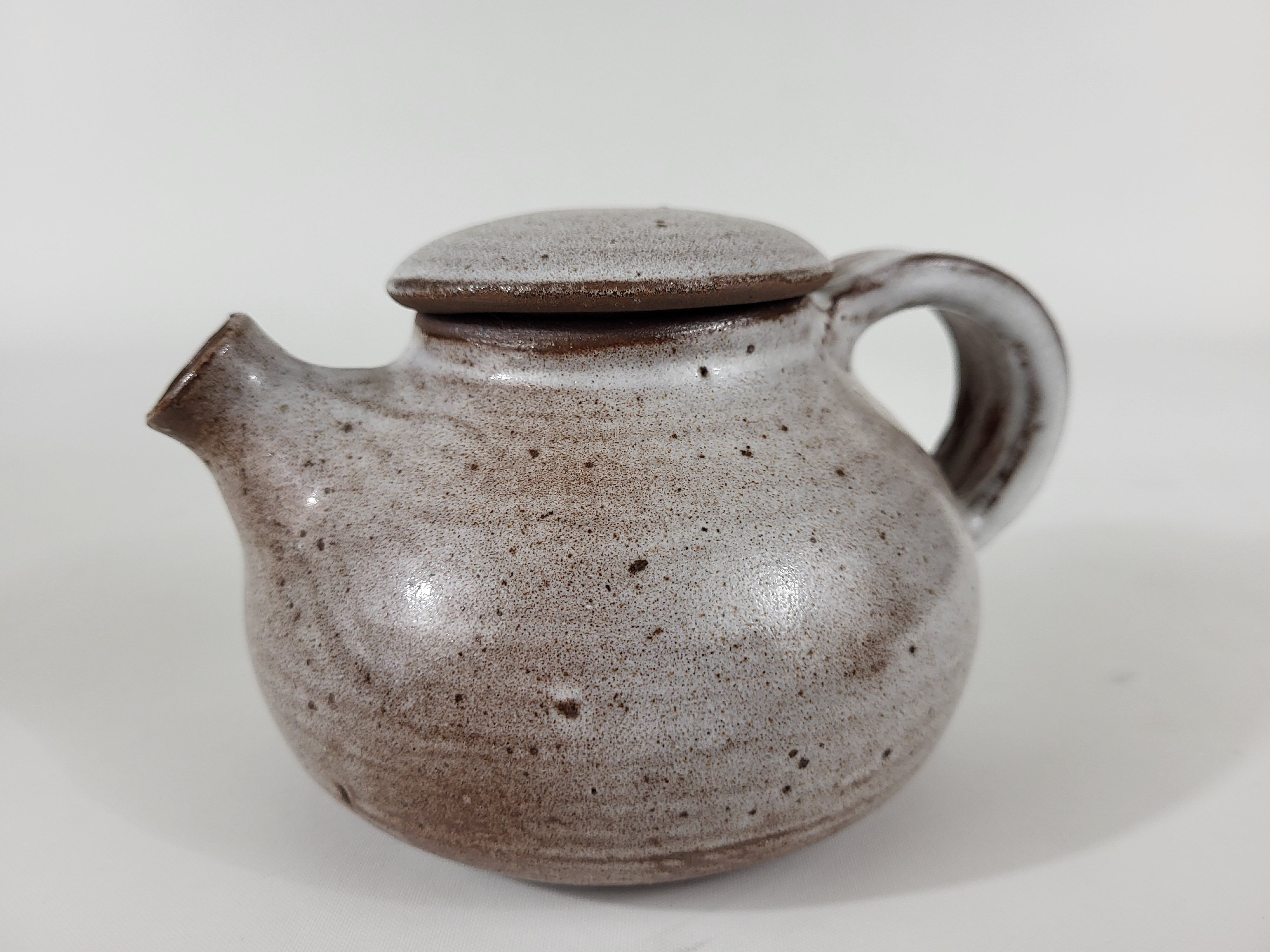 Stoneware teapot by Ratilly J&N Pierlot Puisaye