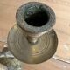 Five-branched brass candlestick
