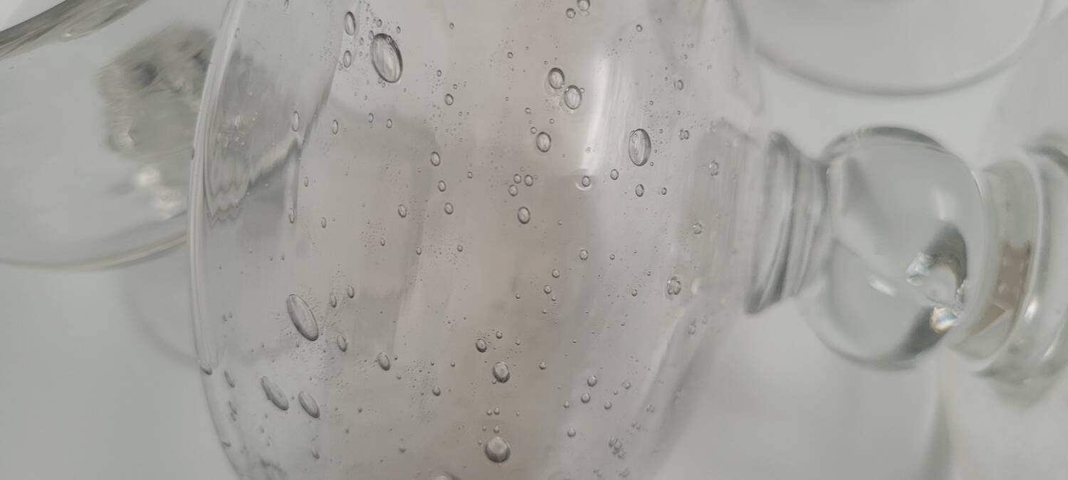 70's blown glass cups