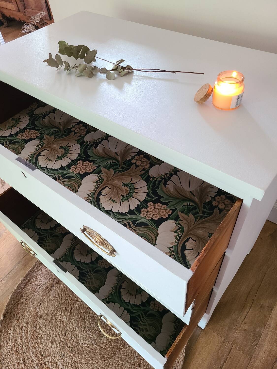 Renovated chest of drawers