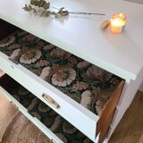 Commode tiroirs renovée