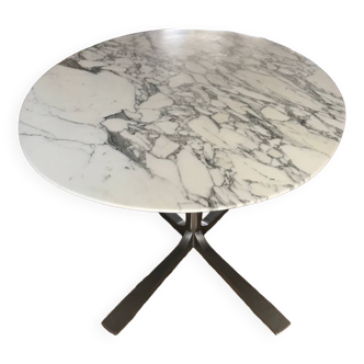 Table marbre arabescatto Paul Legeard