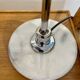 Blue opaline lamp with a marble base