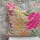 Handmade Moroccan Kilim cushion cover: Berber cushion in wool