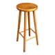 High wooden stool