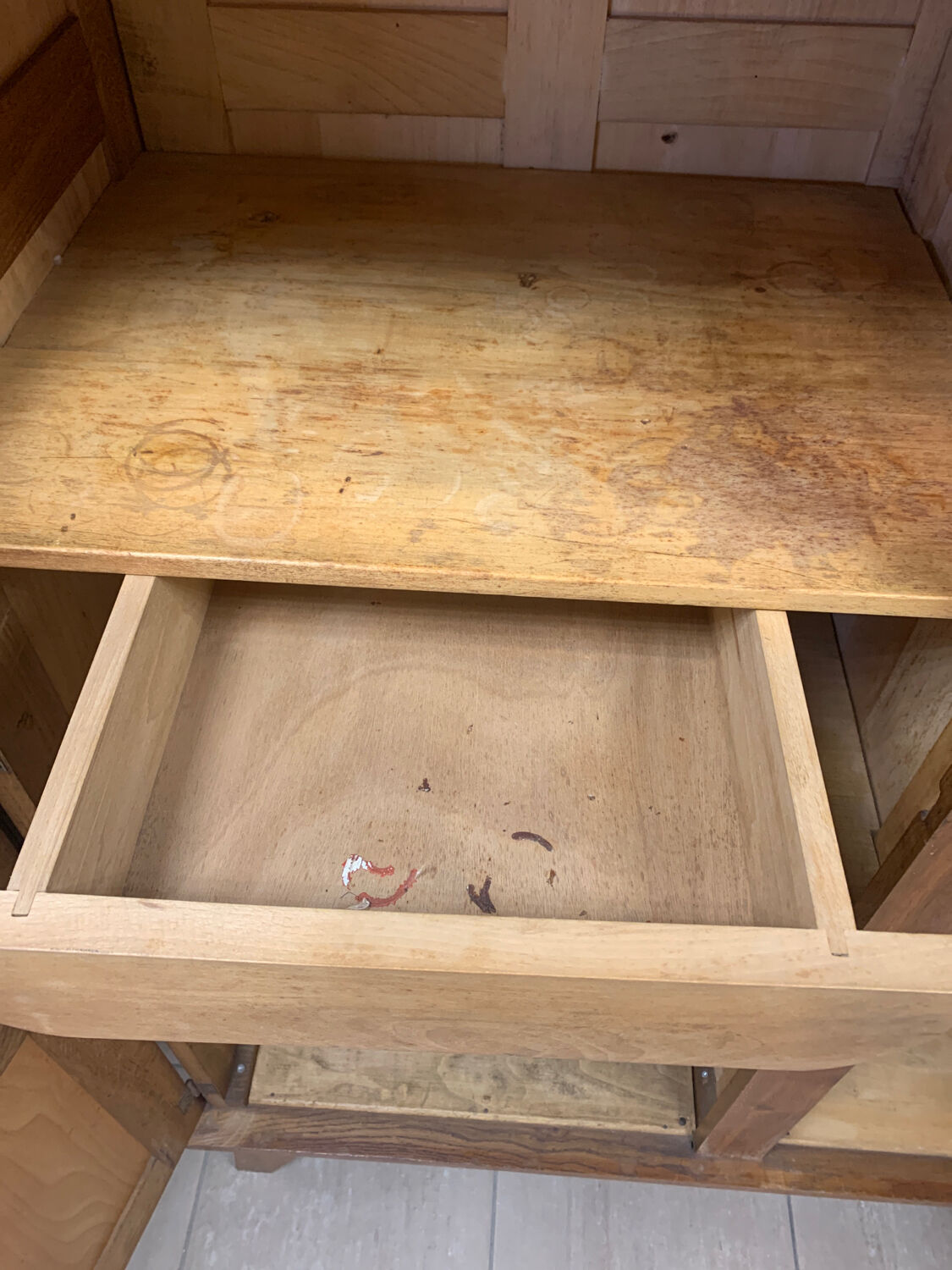 Parisian oak wardrobe