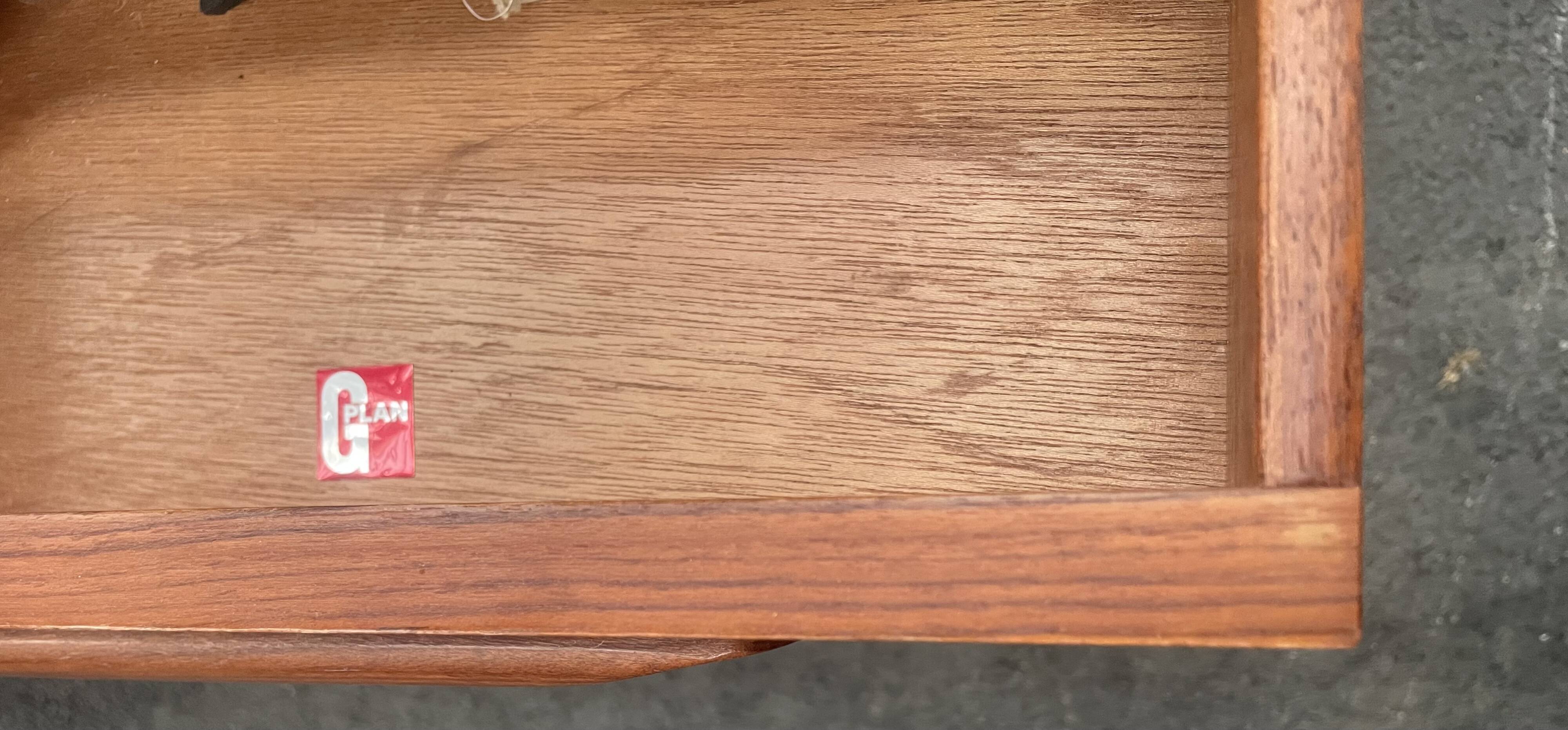 Vintage G-plan desk by Victor Wilkins