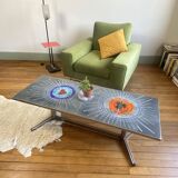 Coffee table with ceramic tiles by Belarti