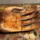 Large Carved Wooden Hand - 1950s
