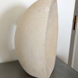 Vintage stone abstract sculpture signed Tajana