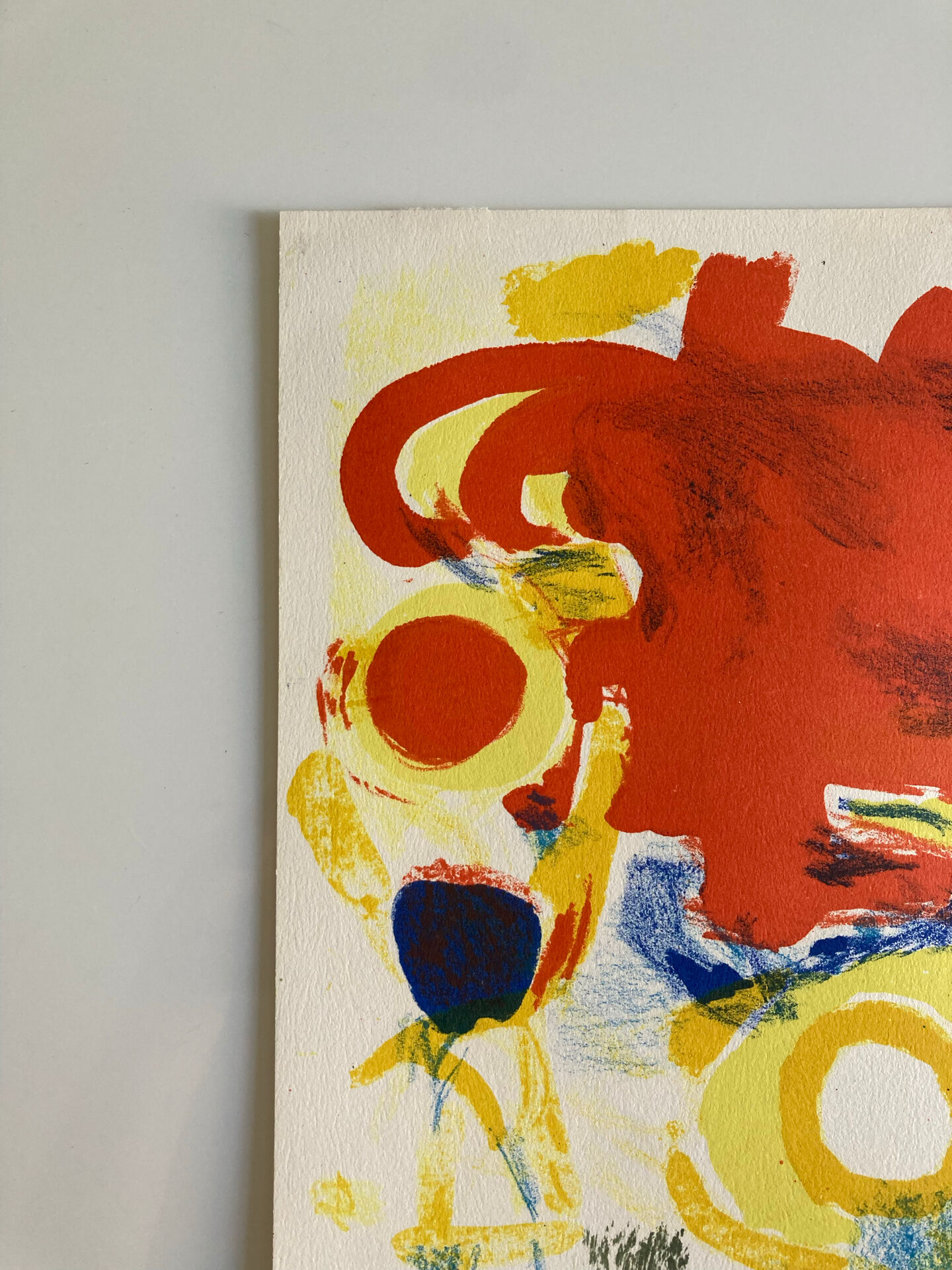 Abstract Composition (printed in 20 copies) signed Ger Lataster