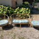 Rattan lounge