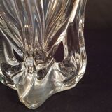 Vase en verre épais