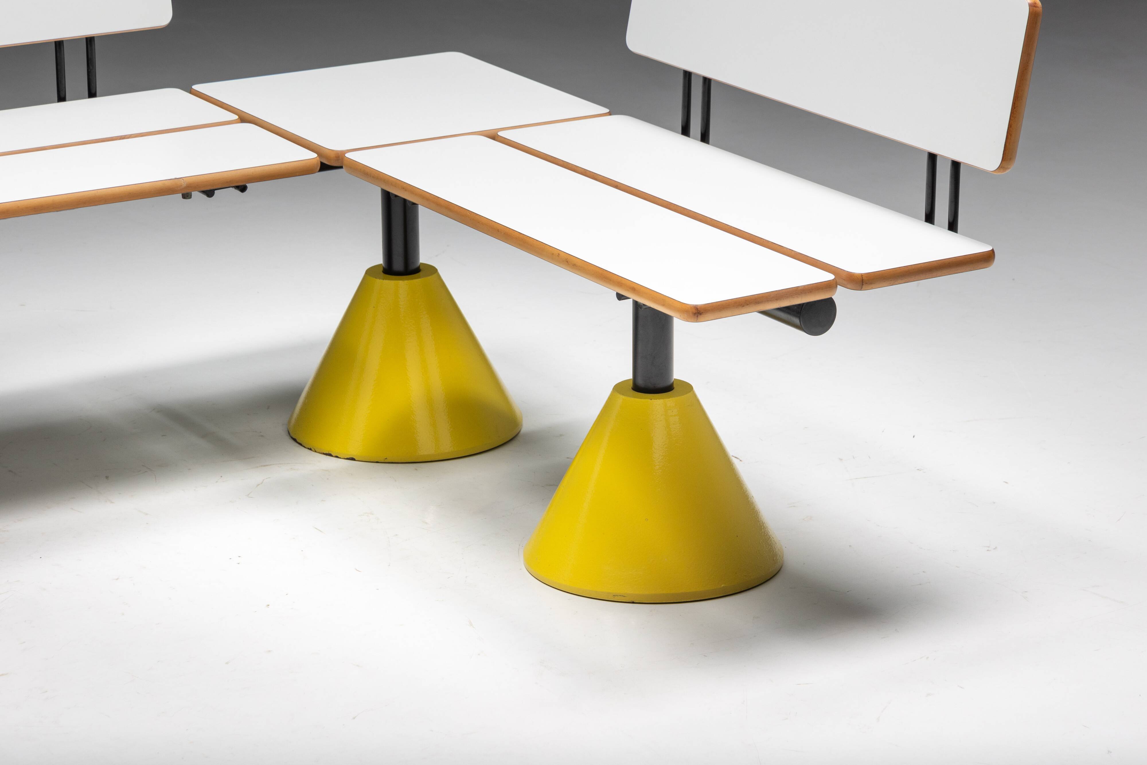 Modular postmodern seating system, Italy, 1980s