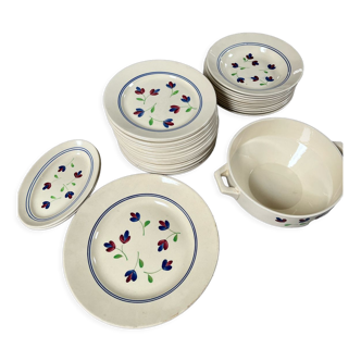 K&G Luneville porcelain service