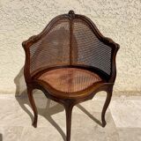 Louis XV Style Walnut Office Chair