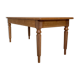 Solid wood farmhouse table