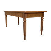 Solid wood farmhouse table