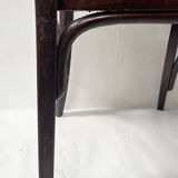 Art deco armchair in courbet wood "maison thonet" 20th century