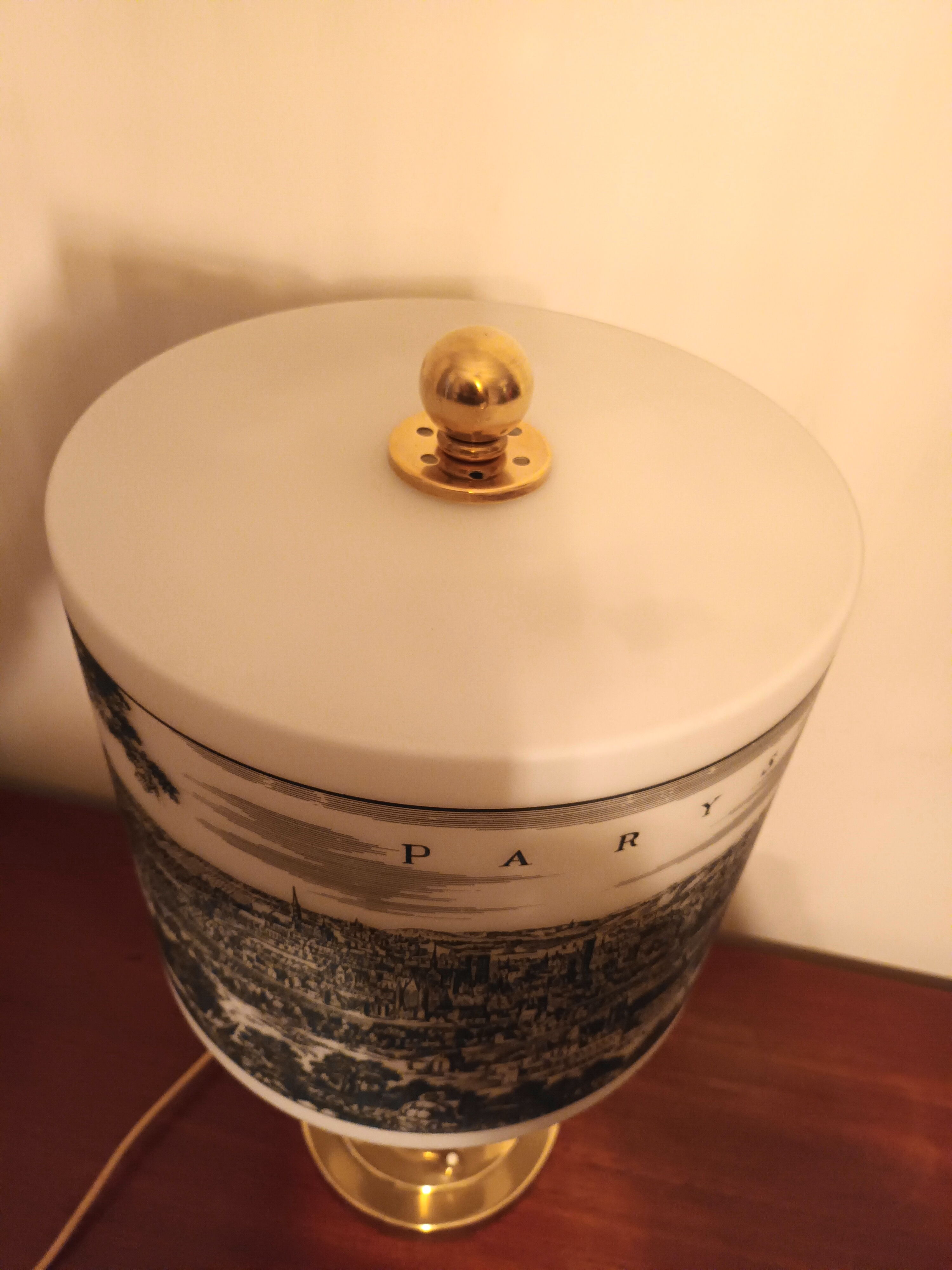 Philips lamp "Parys, Bordeaux" of the 60s