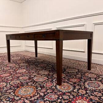 Classic English Eichholtz Campaign Writing Desk