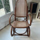 Vintage bentwood rocking chair and canning