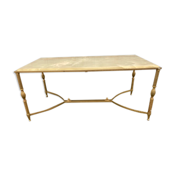 Coffee table on stone