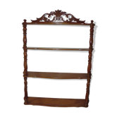 Old wooden shelf