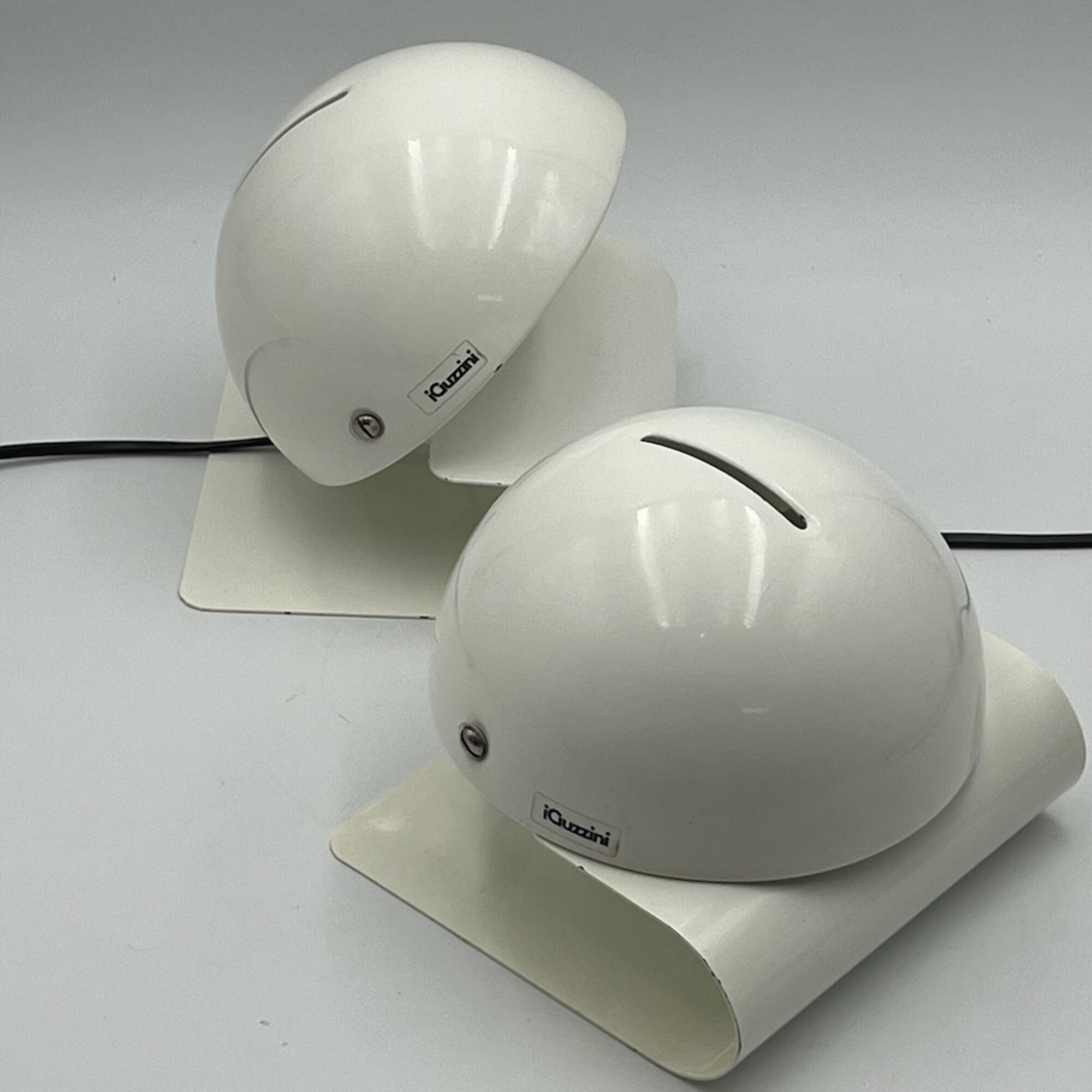 Rare Pair of Lamps 'Bugia' by Giuseppe Cormio for Harvey Guzzini, 1970s