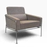 Lounge chair Mod. 3300 by Arne Jacobsen for Fritz Hansen