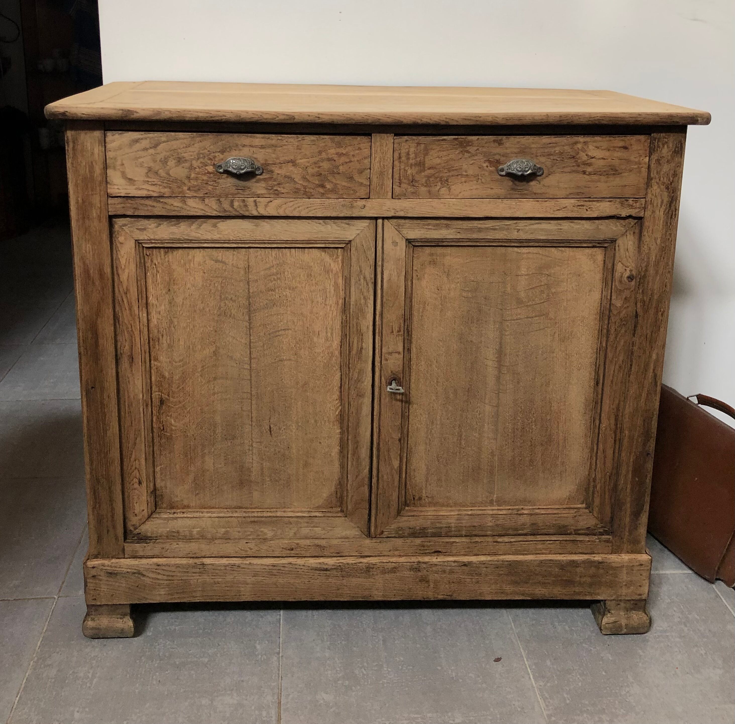 Parisian buffet in pickled oak