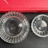 Bonbonnière or cotton box Baccarat model Monique - Art Deco