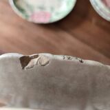 Lot de 7 assiettes Barbotine