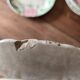 Lot de 7 assiettes Barbotine