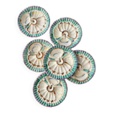 Longchamp Terre de Fer asparagus plates