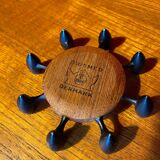 Digsmed teak and metal candle holder with 8 burners