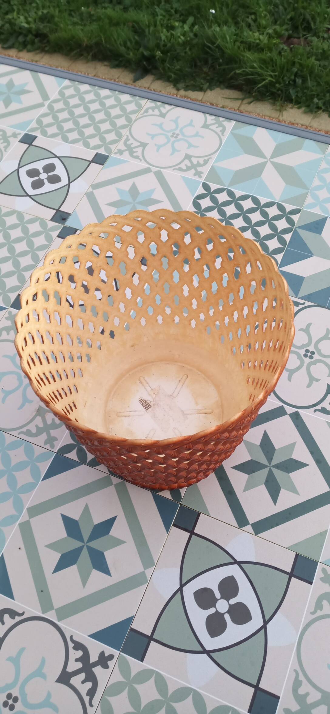 Syla vintage plant pot