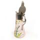 Carafe, Art Nouveau, glass, Czechoslovakia, early 20th century