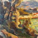 Breton Landscape, Robert Fleurent, 1945