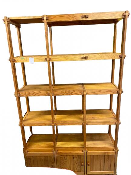 Vintage-style shelf Maison Regain in pine