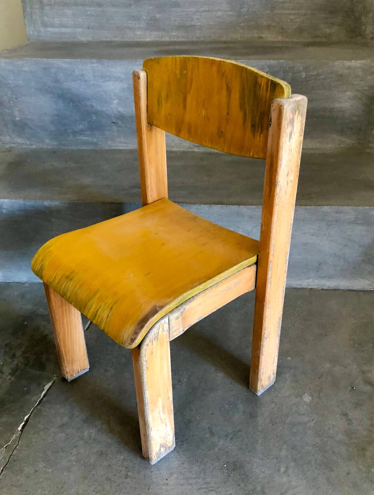 Child's chair from the 1960s