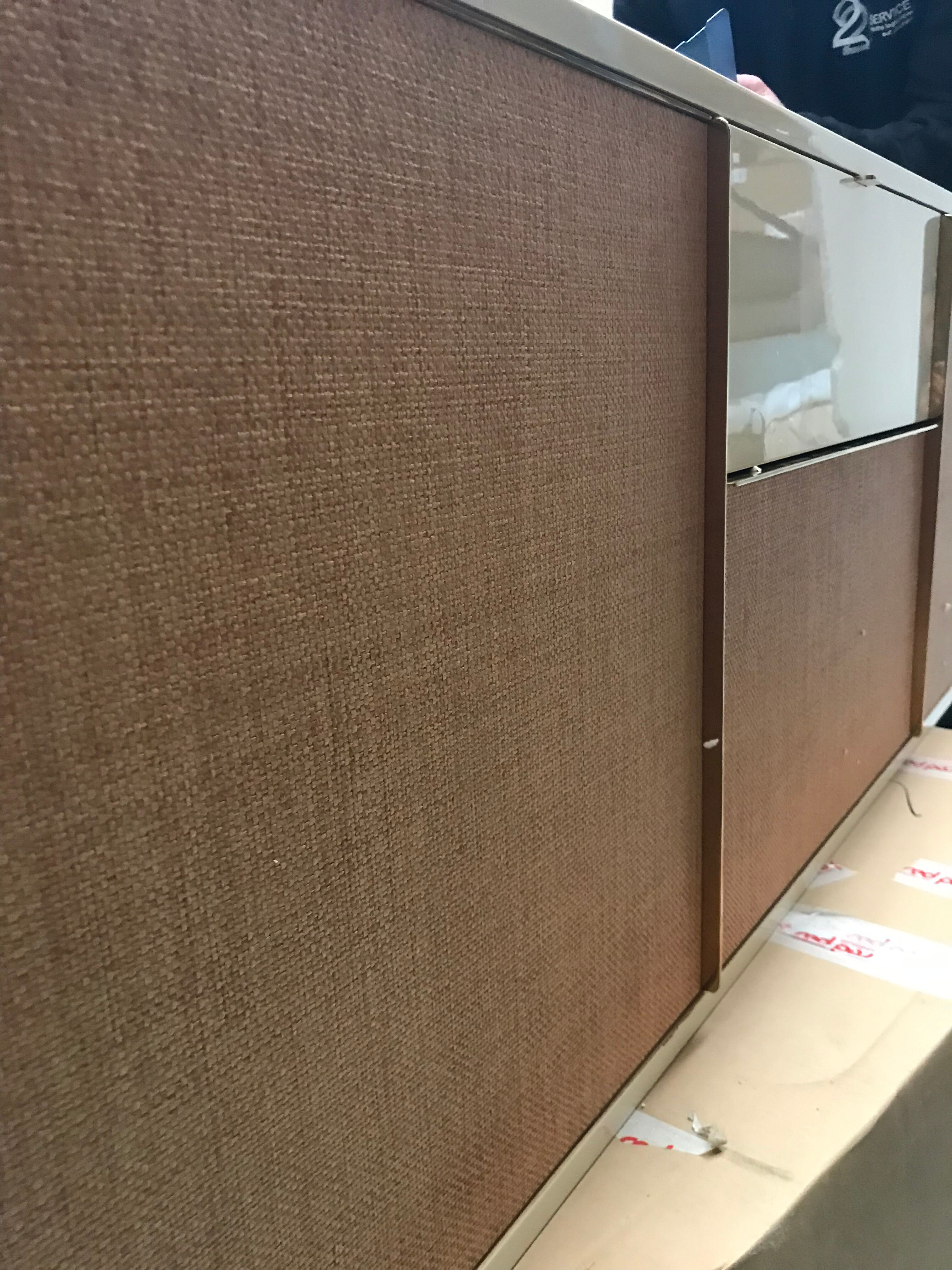Enfilade Capri natural fiber ivory Red Edition