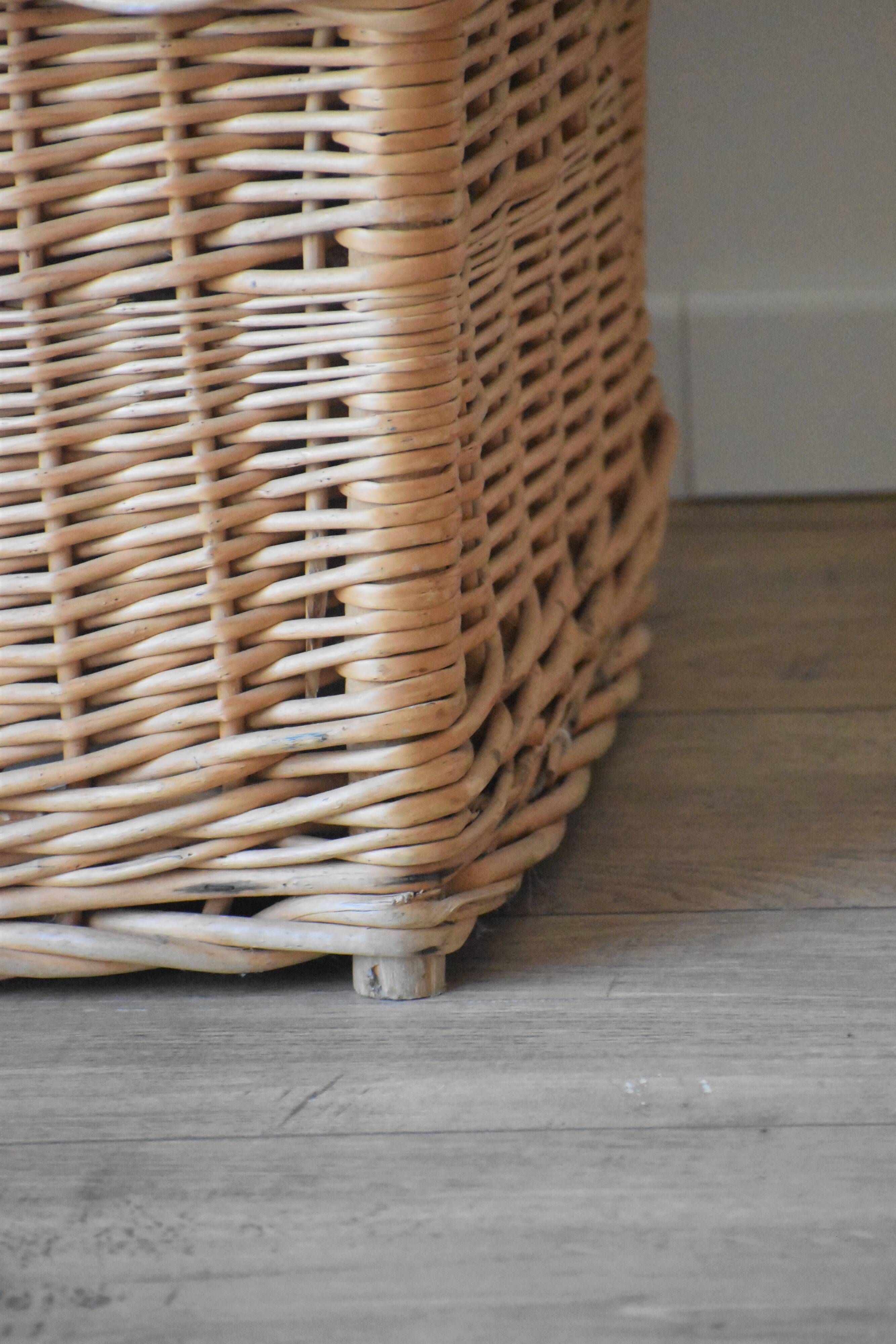 Vintage wicker chest