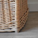 Vintage wicker chest
