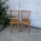 Pair of bistro chairs