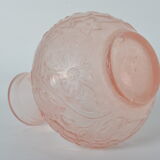 Vase boule rose