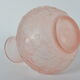 Vase boule rose